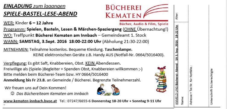 Einladung Spieleabend