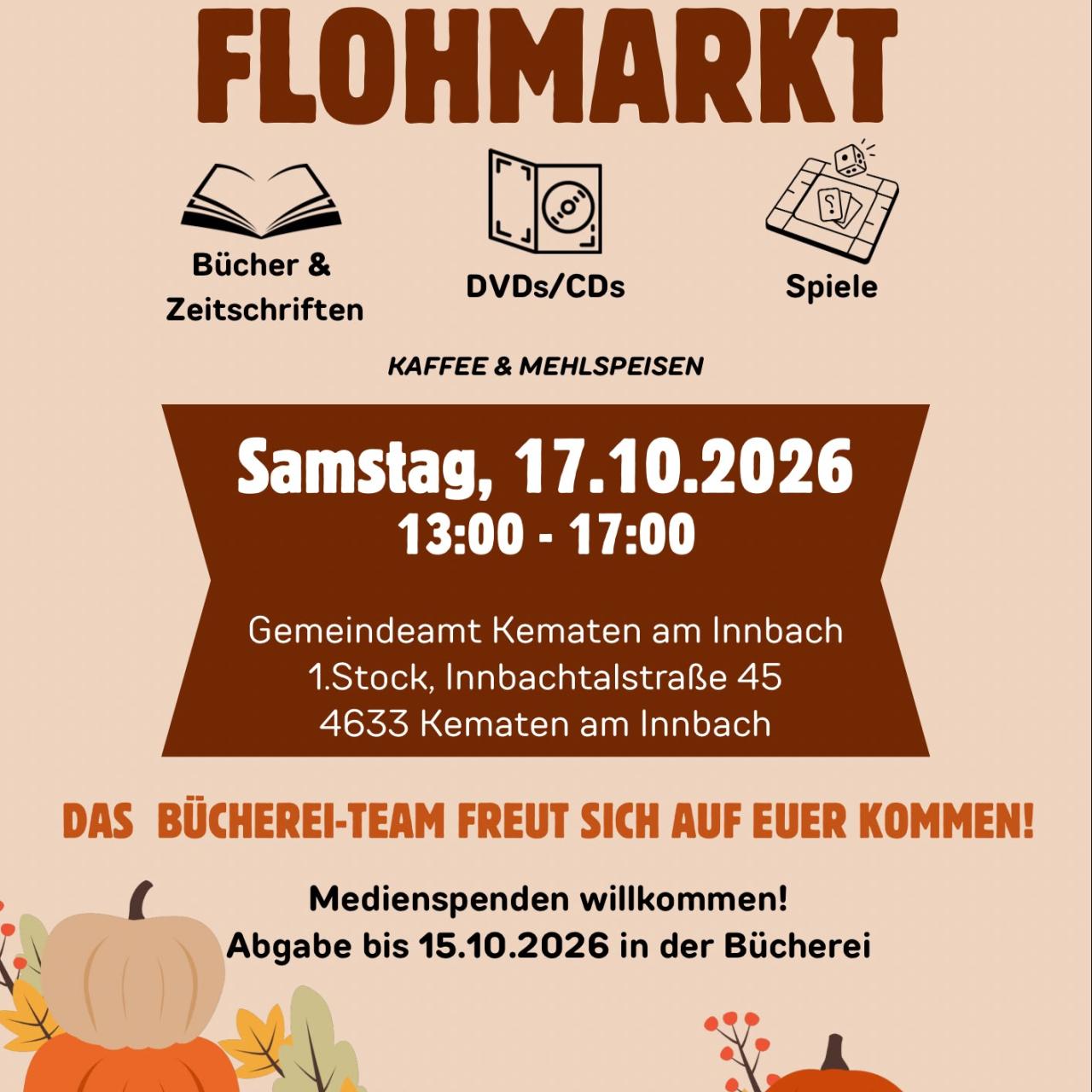 Flohmarkt Plakat